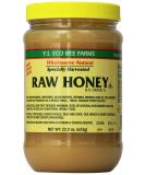 Y.S. Eco Bee Farms Raw Honey - 22 oz, 1.37 lb Pack of 2 - Pure, Unfiltered Honey Bundle - Buy Online on SooperMarket.com
