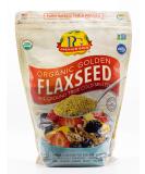 Organic Ground Flax Seed - Premium Gold Flax Products - 4 lbs - Buy Online on SooperMarket.com