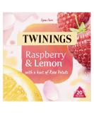 Twinings Raspberry & Lemon Tea Bags 20 each RASPBERRY/LEMON Single - Buy Online on SooperMarket.com