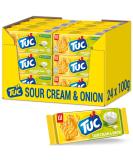 Tuc Sour Cream & Onion Biscuits 24x100g | Savory Snack Crackers | Large Pack of Flavorful Crunchy Treats - Buy Online on SooperMarket.com