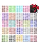 Rhinestone Stickers 4125 PCS, Nicpro Self Adhesive Face Gems Stick on Body Jewels Crystal in 3 Size 25 Colors,25 Embellishments Sheet for Decorations Crafts Nail Makeup 25 Sheet 25 colors - Buy Online on SooperMarket.com