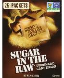 Sugar in the Raw Packets - 25 Count (Pack of 1) | Natural Cane Sugar Packet - Buy Online on SooperMarket.com