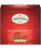 Twinings of London English Breakfast Black Tea Bags, 100 Count (Pack of 1) English Breakfast 100 Count (Pack of 1) - Buy Online on SooperMarket.com