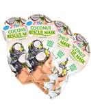 7th Heaven Coconut Hair and Root Rescue Mask - Strengthening Quinoa & Coconut Oil 4-Pack | Volumizing Hair Treatment - Buy Online on SooperMarket.com