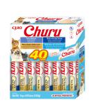 Churu by INABA Cat Treat - Tuna Variety Box - 1 Pack (40 x 14g total) / Soft & Creamy Cat Treat Delicious & Healthy Snack Pur e Food Topper Natural Grain Free - Buy Online on SooperMarket.com