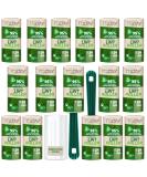 Lint Rollers 95% Recycled 16 Rolls (24 Sheets) + 2 Handles + Cover. Post-Consume Plastic Lint Remover for cat and Dog Hair Extra Sticky pet Hair Remover Extra-sticky - Buy Online on SooperMarket.com