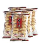Want Want Big Shelly Shenbei Snowy Crispy Rick Cracker Biscuits - Sugar Glazed 5.30 oz. (Pack of 5) - Original Flavor, 5.3 oz. Each (Pack of 5) - Buy Online on SooperMarket.com