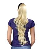 WIG ME UP T117-611 Clip-On Hairpiece - Light Blonde Wavy Very Long | International Shipping Available - Buy Online on SooperMarket.com