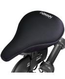Domain Cycling Gel Bike Seat Cushion | Secure Peloton Fit | Non-Slip Padded Bike Cushion Seat Cover for Men or Women | 10.5x7 Black - Buy Online on SooperMarket.com