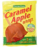 Concord Confections Caramel Apple Wrap - 6.5 oz, 5 Count (Pack of 1) - Buy Online on SooperMarket.com