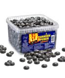 Fazer Tyrkisk Peber Original 2.2 KG Tub - Salty Liquorice Hard Candy - Scandinavian Sweets - Buy Online on SooperMarket.com