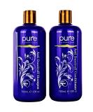 Moisture Renewal Anti Dandruff Shampoo & Conditioner Set | Organic Itchy Scalp Treatment for All Hair Types - 100% Natural & Safe - Buy Online on SooperMarket.com