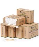 1200 Bamboo Cotton Buds (6 x 200 pieces) 100% Plastic-Free Biodegradable Vegan & Sustainable Pure Natural Product - Buy Online on SooperMarket.com