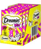 Buy Dreamies Mix Cat Snacks with Beef & Cheese - Crispy & Creamy Treats - 6 x 60g | International Shipping Available - Buy Online on SooperMarket.com