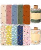 Vitalcozy Reusable Toilet Towels | Washable & Absorbent Cotton Bidet Towels | Eco-Friendly Paperless Wipes for Kitchen & Home - Buy Online on SooperMarket.com