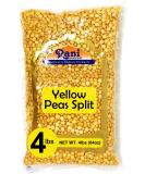 Rani Yellow Split Peas 64oz (4lbs) - All Natural | Vegan | Gluten Friendly - Product of USA - Buy Online on SooperMarket.com