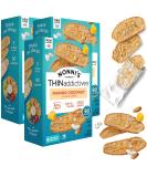 Nonni's THINaddictives Almond Thin Cookies - Mango & Coconut Biscotti Italian Cookies - 4.4 oz 3 Pack - Buy Online on SooperMarket.com