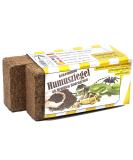 Humusziegel 2 x 650 grams of Coconut Litter for Reptiles Terrarium Substrate Terrarium Bedding Ground Coconut Tortoise Substrate Coconut Fibre Reptile Sand And Tortoise Bedding 650 g (Pack of 2) - Buy Online on SooperMarket.com