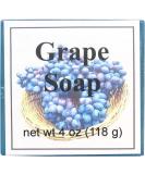 Grape Glycerin Soap by Eclectic Lady | 4 oz | Nourishing & Natural International Shipping - Buy Online on SooperMarket.com