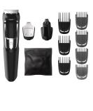 Philips Norelco Multi Groomer 13 Piece Mens Grooming Kit For Beard Face Nose and Ear Hair Trimmer and Hair Clipper - No Blade Oil Needed - MG3750/60 - Buy Online on SooperMarket.com