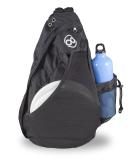 Disc Golf Slinger Bag | Holds 6-12 Discs | Multiple Colors - Black - Buy Online on SooperMarket.com