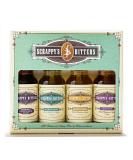 Scrappy's Bitters New Classics Gift Set - Lavender, Cardamom, Black Lemon & Orleans 0.5oz, 4 ct - Organic Ingredients, Finest Herbs & Zests - Buy Online on SooperMarket.com