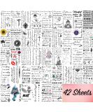 IMPRESSED Realistic Self Care Temporary Tattoos - 42 Custom Sheets with Inspirational Affirmation Words and Motivational Quotes - Buy Online on SooperMarket.com