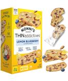Nonni's THINaddictives Almond Italian Cookie Thin - Lemon Blueberry - 4.4 Oz. - Buy Online on SooperMarket.com