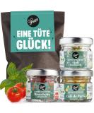 Gepp's delicatessen Wunderb tze A bag of happiness I organic gift set with mini-cafe de paris bruschetta & aioli i Good success gift idea & lucky charm for examination gift for the graduation test - Buy Online on SooperMarket.com