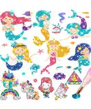 Zonon Gem Diamond Painting Kit for Kids - 26 Piece DIY Sticker Painting Set for Magical and Cute Art and Crafts - Buy Online on SooperMarket.com