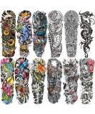Aresvns Temporary Tattoo for Men and Women (L19“xW7”), Full Arm Fake Tattoos for adults,Waterproof Realistic Sleeve Tattoos Long lasting Pattern 01 - Buy Online on SooperMarket.com