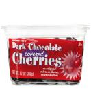 Trader Joes Dark Chocolate Covered Cherries No Artificial Colors or Flavors No Preservatives 12 OZ Dark Chocolate 12 Ounce (Pack of 1) - Buy Online on SooperMarket.com