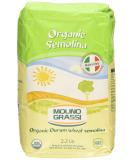 MOLINO GRASSI Organic Italian Semolina Flour, 35.2 OZ - Buy Online on SooperMarket.com