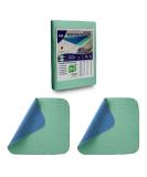 Shop A&F Incontinence Edition 100x150 - 4 Layer Washable Pads 2-Pack - Superior Suction Power for Baby Beds & Cots - Buy Online on SooperMarket.com