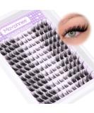 Mavphnee Lash Clusters Fluffy Cluster Eyelash Extensions 144 Pcs Fox Eye Lashes Left & Right Individual Lashes Wispy DIY Lash Extension Natural Cluster Lashes Pack - Buy Online on SooperMarket.com