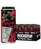 Rockstar Energy Drink Punched Fruit Punch, 16oz Cans (12 Pack) - Buy Online on SooperMarket.com