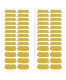 80 Pairs Glitter Softball Eye Stickers Baseball Cheek Paint Football Eye Stickers Sports Eye Sticker Adhesive Strip School Items for Baseball Softball Football Lacrosse Sports Match Gold - Buy Online on SooperMarket.com