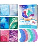 NUEDESFXO Eye Gels with Marine Collagen & Hyaluronic Acid - Under Eye Patches for Puffy Eyes, Dark Circles, and Wrinkles - 12 Pcs - Buy Online on SooperMarket.com