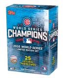 Topps 2016 Chicago Cubs World Series Champions MLB Box Set - Buy Authentic Baseball Collectibles Online - Buy Online on SooperMarket.com