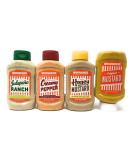 WHATABURGER Sauce Bundle - Mustard, Honey Mustard, Creamy Pepper, Jalapeno Ranch - Buy Online on SooperMarket.com