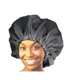 Donna Premium Collection Super Jumbo Shower Cap Black 22164 - Buy Online on SooperMarket.com