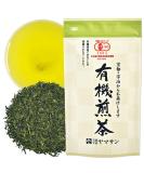 Green Tea leaves Sencha, JAS Certified Organic, Japanese Tea, Uji-Kyoto, 80g Bag YAMASAN Sencha green tea 80g - Buy Online on SooperMarket.com