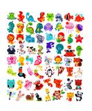 sinceroduct 64 PCS 5D DIY Diamond Painting Stickers Kits for Kids and Adult Beginners  Stick - Shaped Paint Marked with Diamonds by Numbers  More Cute Animals  Dinosaurs  Kids Gift - Buy Online on SooperMarket.com