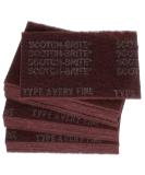3M 07447 Scotch-Brite Maroon General Purpose Hand Pad,20 Pack - Buy Online on SooperMarket.com