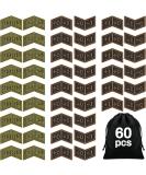 60 Pieces Magic Gathering Counters Tokens Antique Gold Metal Tokens Counters Double Sided Compatible with CCG and MTG with Velvet Drawstring Pouch - Buy Online on SooperMarket.com