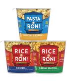 PASTA RONI Rice a Roni Cups Variety Pack - 3 Flavors, 12 Count (2.25 Oz Each) - Quick & Easy Meals - Buy Online on SooperMarket.com