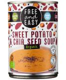 Free and Easy Organic Sweet Potato and Chia Seed Soup 400 g - Buy Online on SooperMarket.com