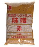 Hanamaruki Ryoriten Aka Miso Paste - 1kg (1000g) | Premium Quality Japanese Red Miso - Buy Online on SooperMarket.com