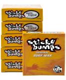Sticky Bumps Warm/Tropical Water Surfboard Wax, White, 6 Pack - Buy Online on SooperMarket.com