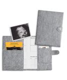 kwmobile maternity pass cover made of felt - cover for German maternity pass with extra compartments - cover felt felt 25 - Buy Online on SooperMarket.com